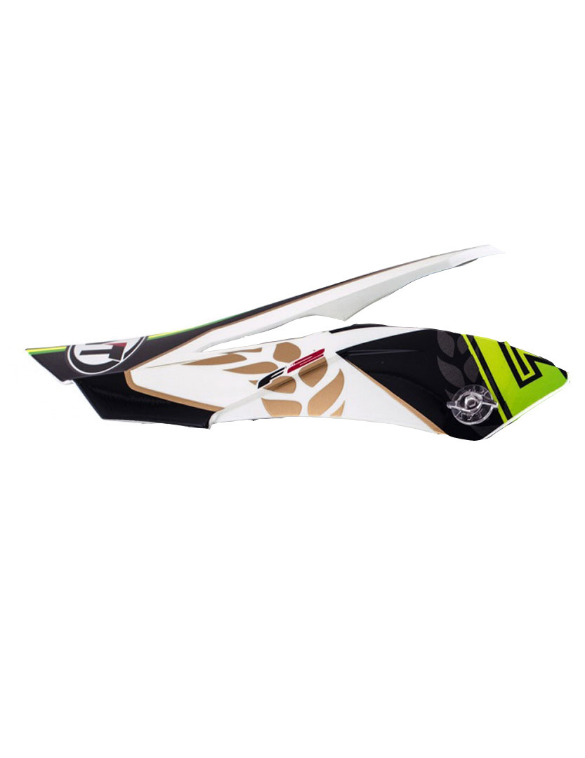 KYT Strike Eagle Romain Schield Pico do Capacete Figura 1