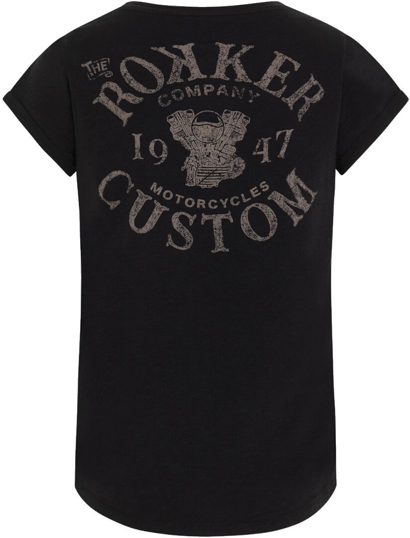 Rokker Custom Ladies T-Shirt black XL Figure 2