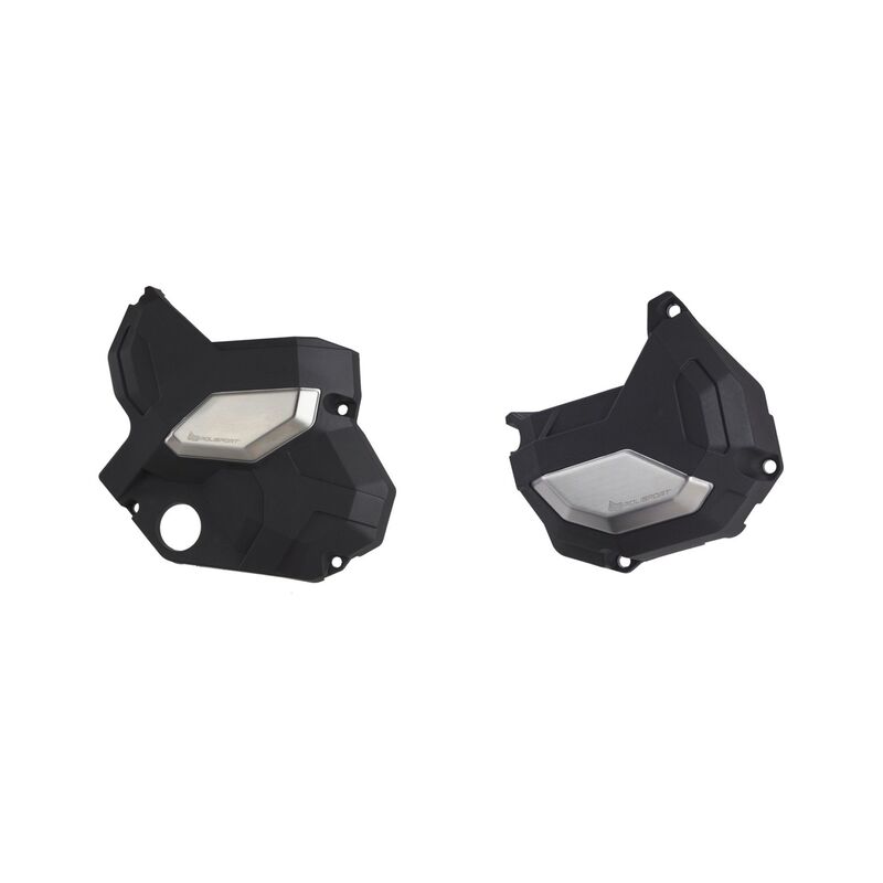 POLISPORT Skyddssats för Koppling/Generatorkåpa - Kawasaki Z650/Ninja 650 Figur 1