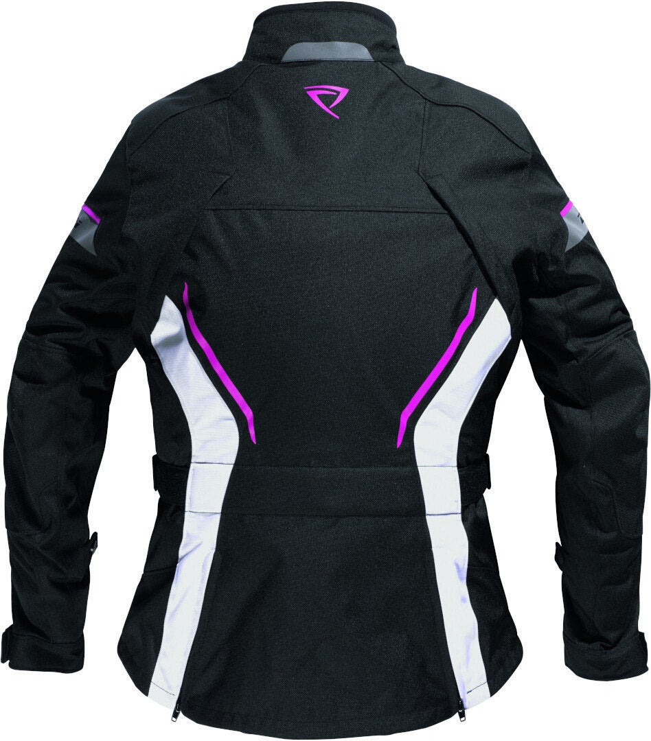 DIFI Nexia Aerotex imperméable dames moto textile veste noir/blanc/rose 46 Figure 2