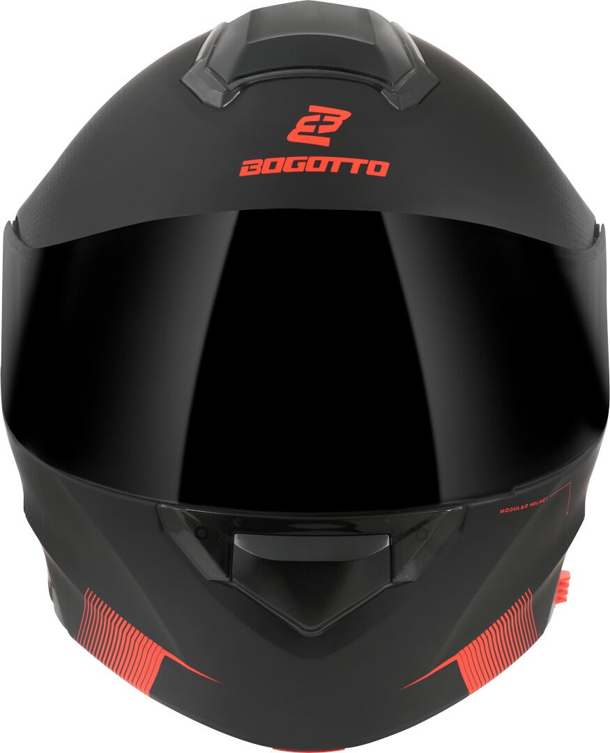 Bogotto H271 Wayke Casque noir mat/orange XXL (63) Figure 5