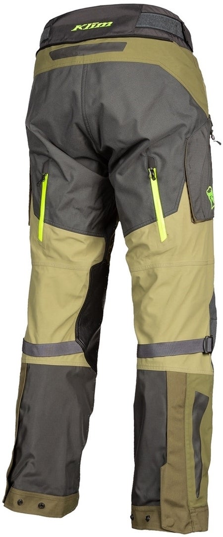 Klim Badlands Pro Pantalon textile moto Vert/jaune Long 38 Figure 2
