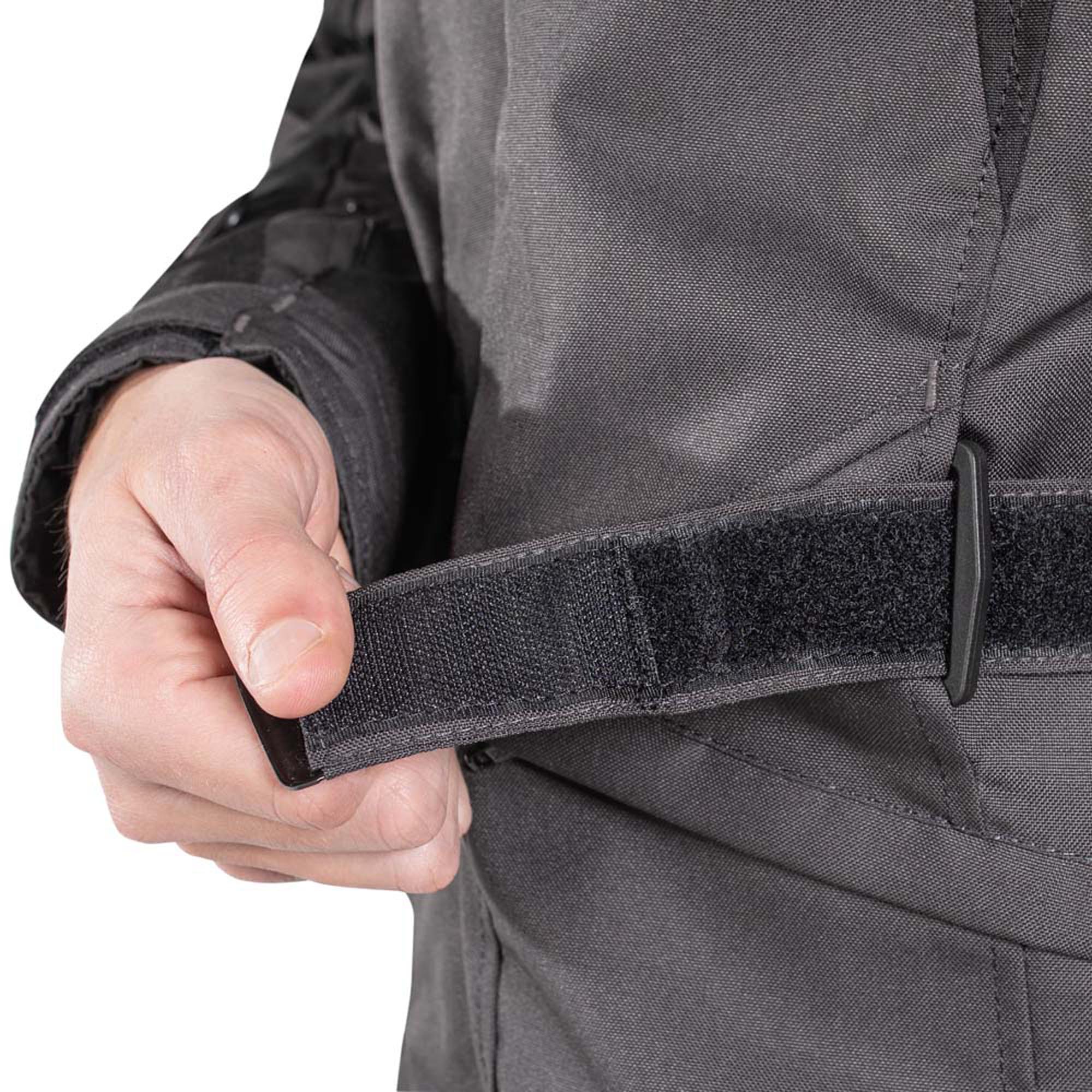 Rusty Stitches Luke waterproof Motorcycle Textil Jacket anthracite/black M Figure 8