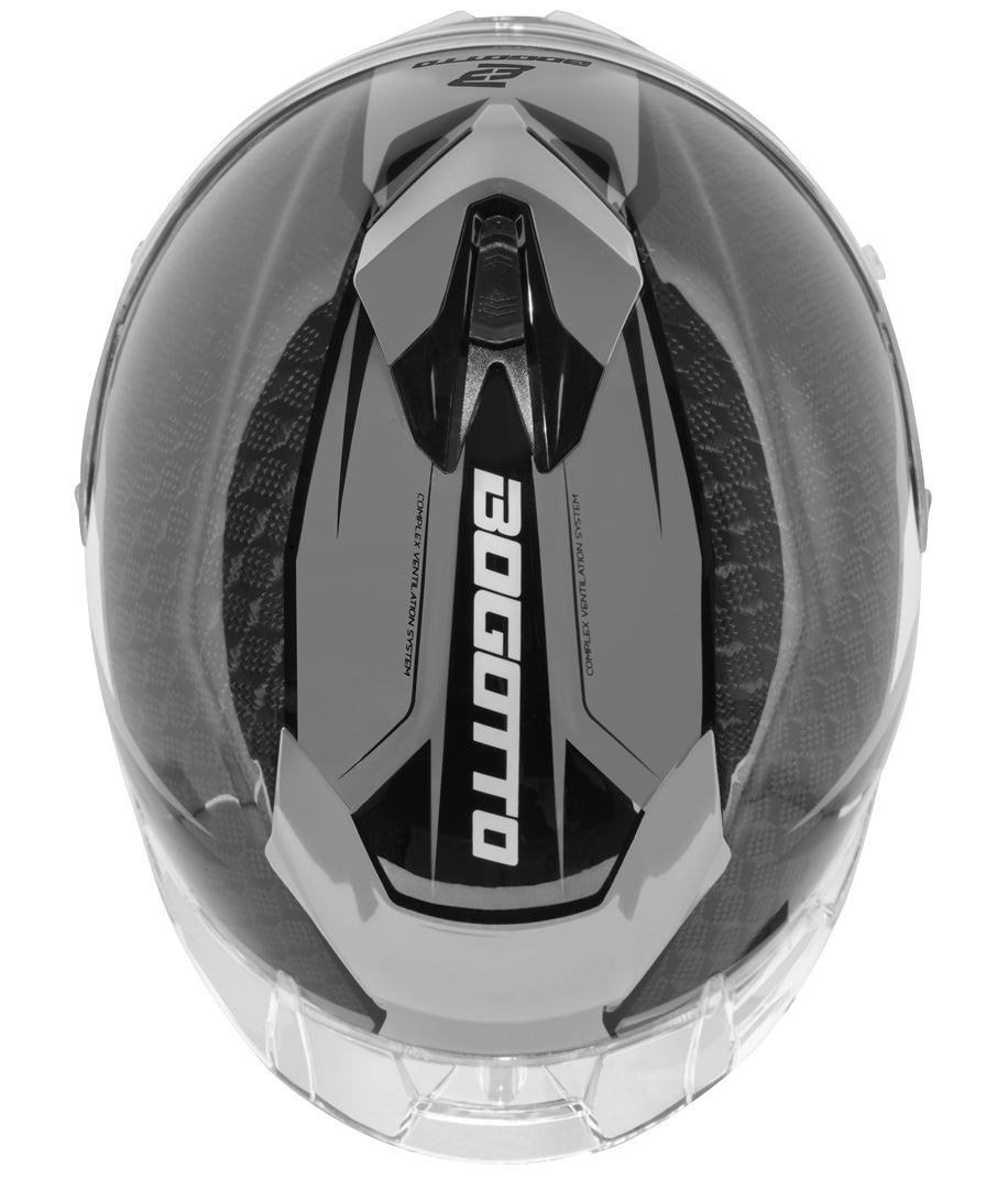 Bogotto FF104 SPN Helm schwarz/titan S Abbildung 9
