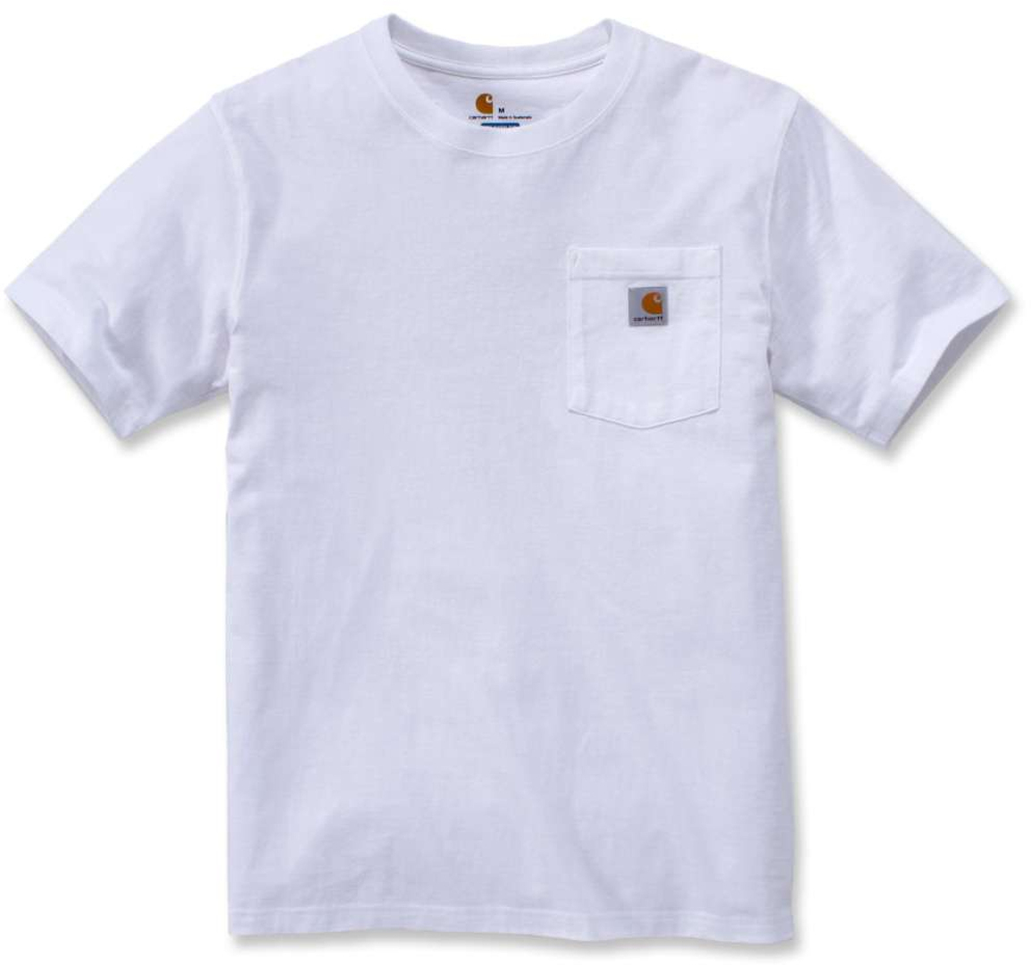 Carhartt Workwear Pocket T-shirt Vit XXL Figur 1