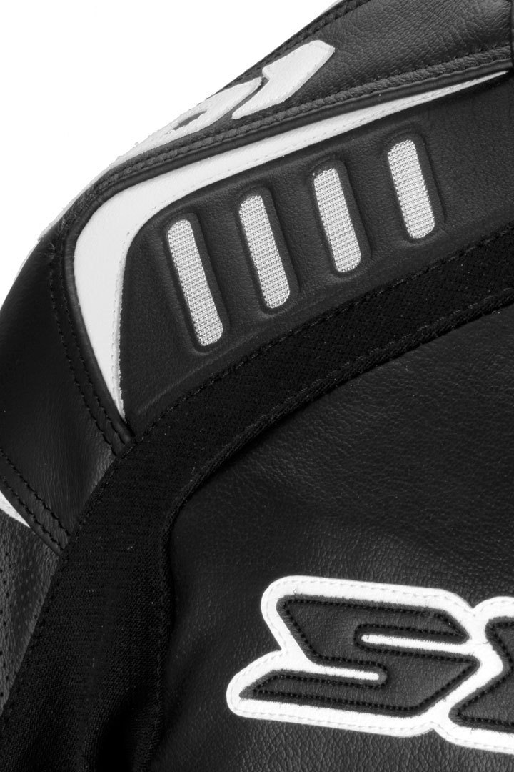 Spidi Track Wind Replica Evo One Piece Motorcycle Leather Suit black/white 48 Figure 6