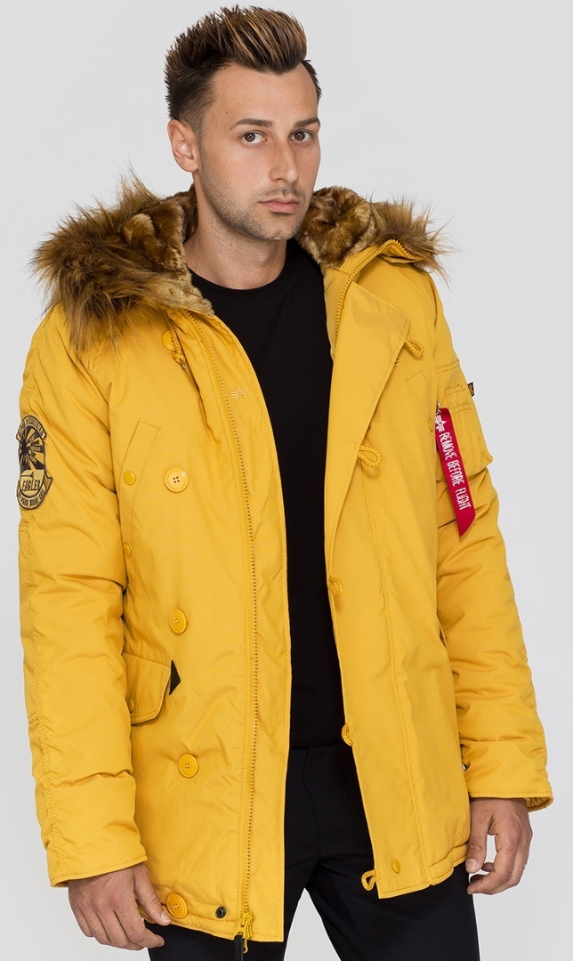 Alpha Industries Explorer Giacca giallo L Figura 5