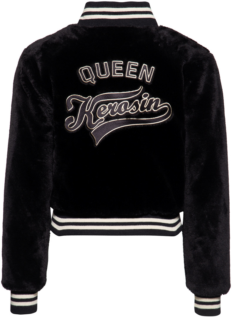 Queen Kerosin College Zip Jaqueta feminina M Figura 2