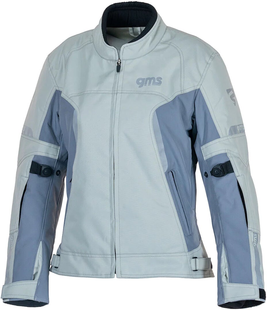 GMS Vega Damen Motorrad Textiljacke grau 3XL Abbildung 1