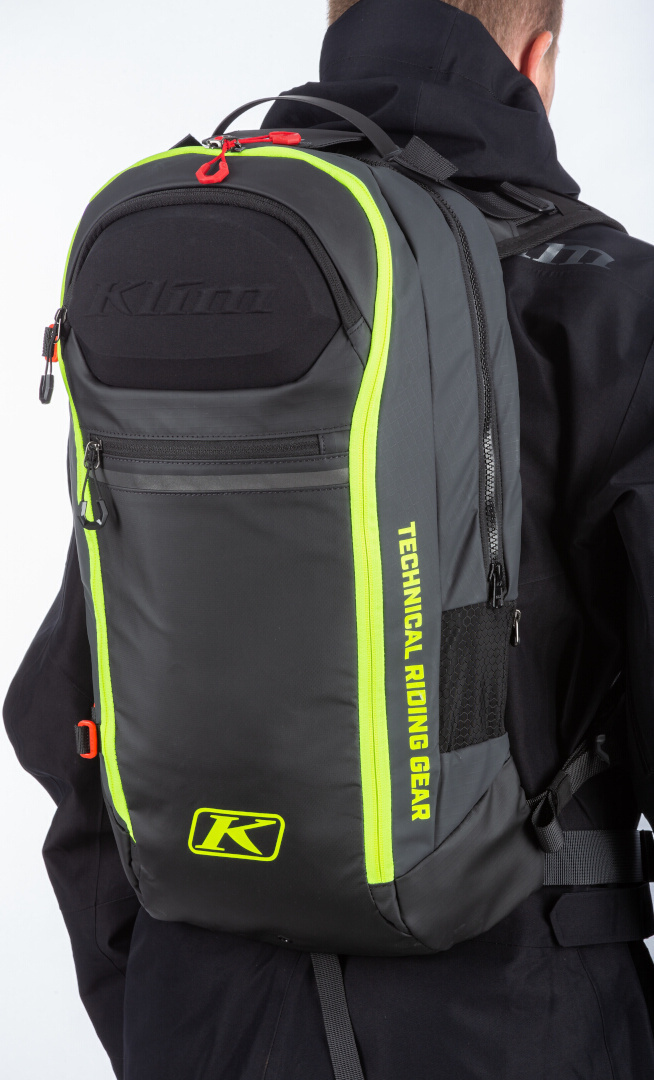 Klim Atlas 14 Avalanche Rucsacul cu airbag negru/galben Figura 7