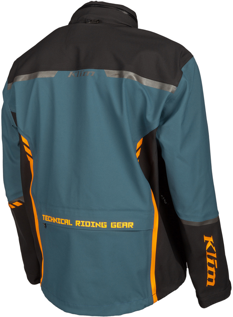 Klim Enduro S4 Motorcycle Textile Jacket blue/orange M Figure 2
