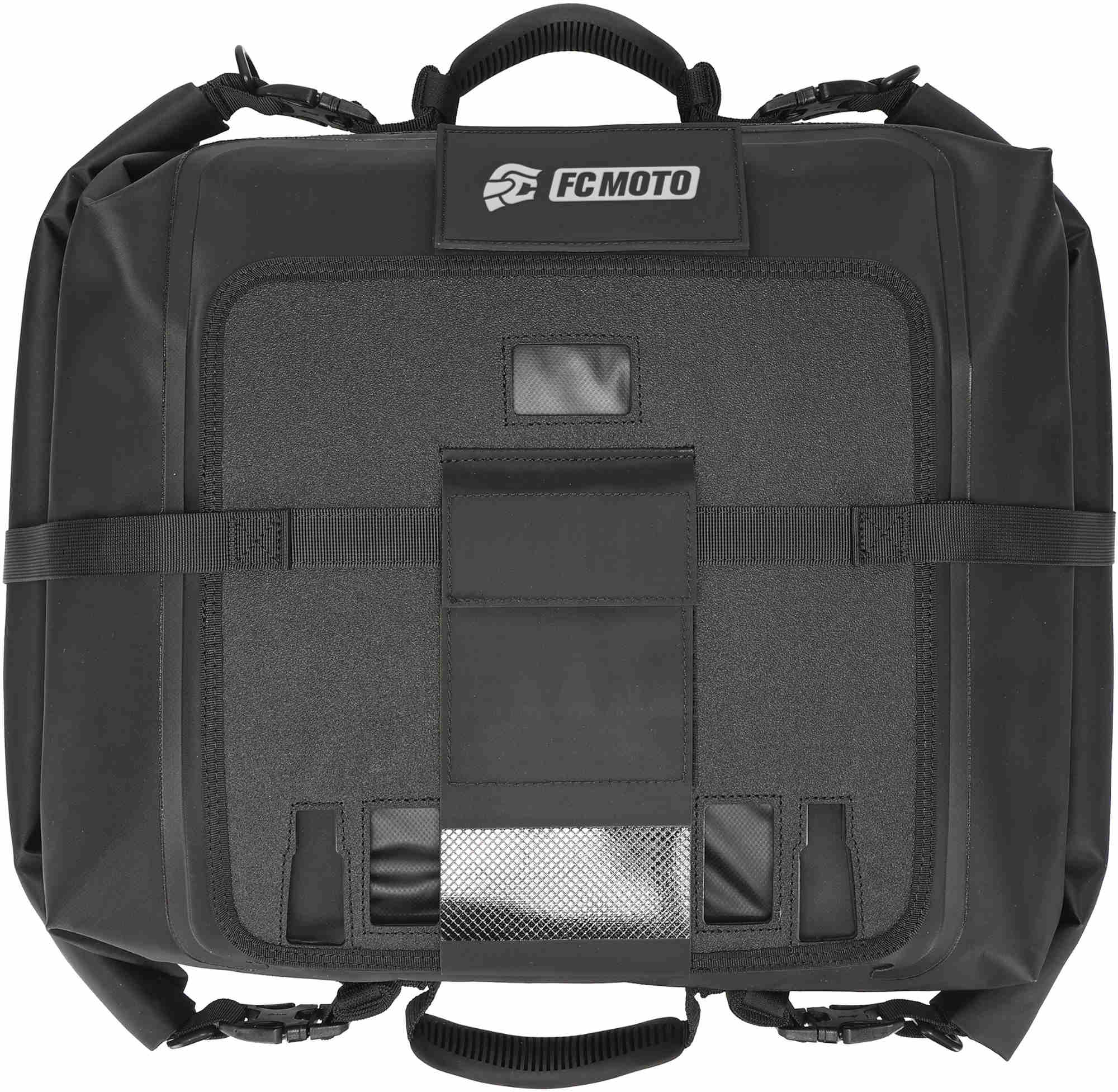 FC-Moto Ever-ST Roll-Top 32-40 L Geantă de voiaj Negru de carbon Figura 2