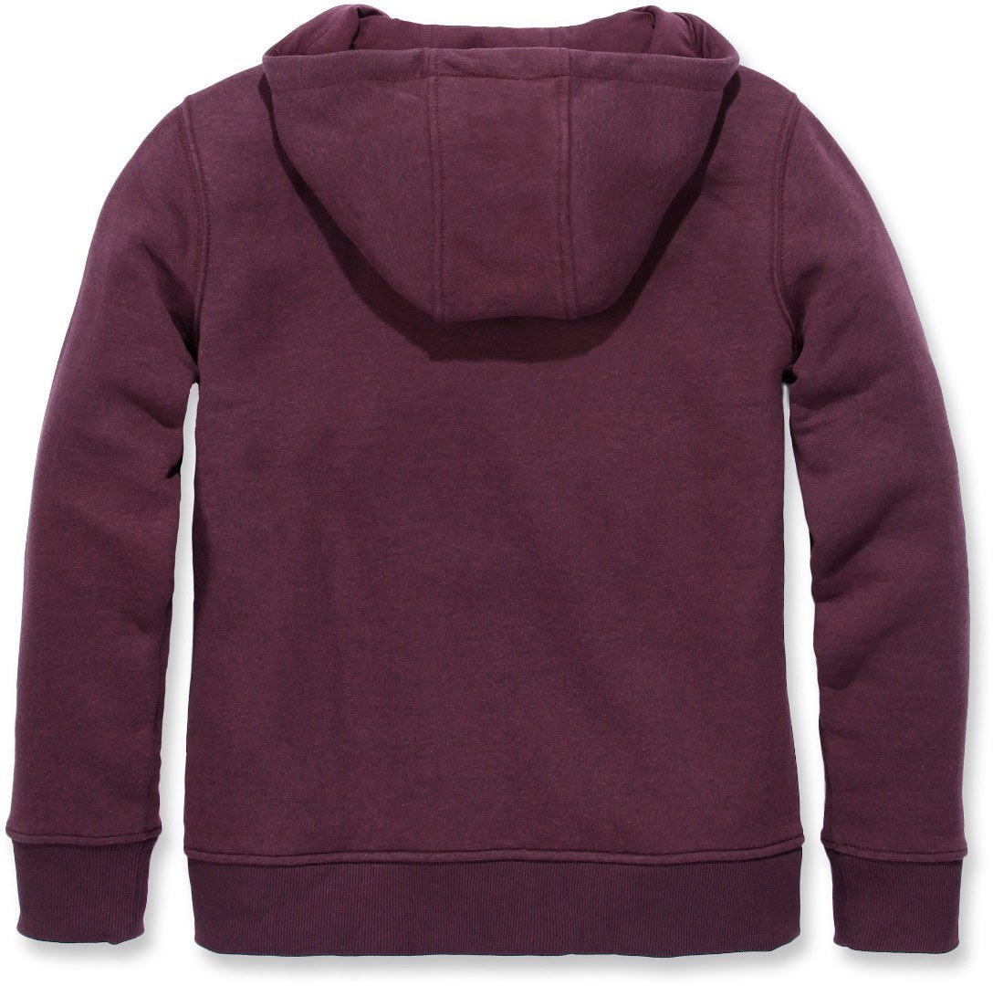 Carhartt Clarksburg Full Zip Hanorac pentru doamne Roșu vișiniu L Figura 2