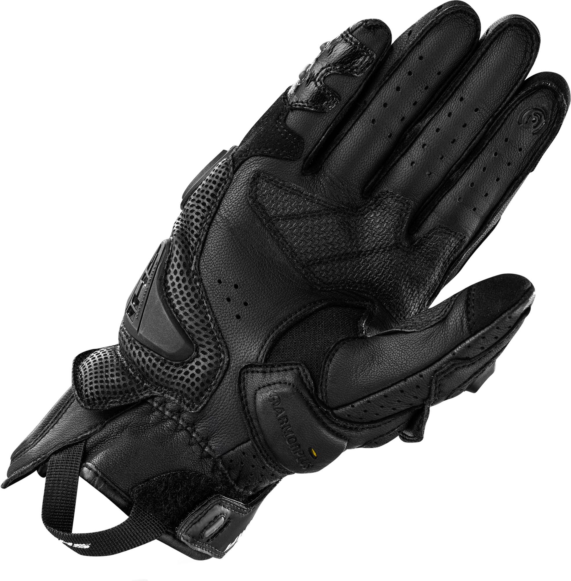 SHIMA XRS-3 Motorcykelhandsker Sort M Figur 3