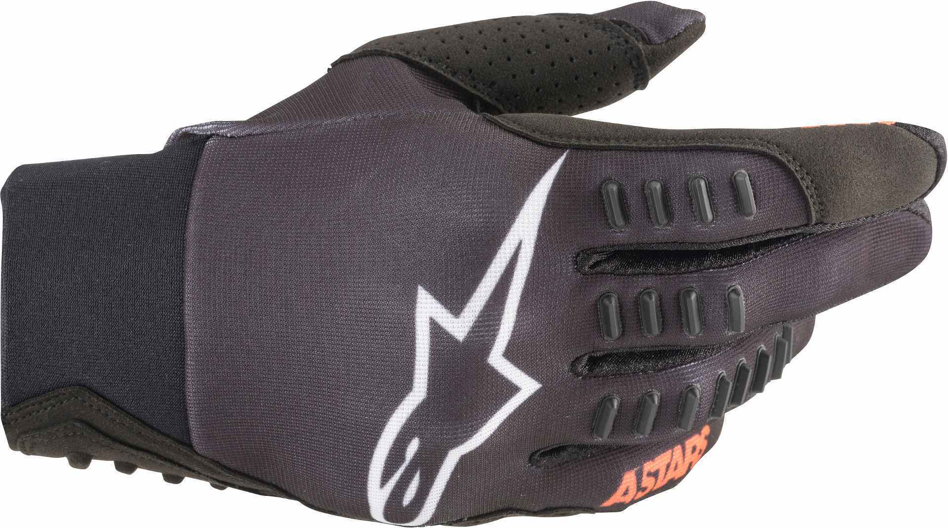 Alpinestars SMX E Motocross handsker sort/orange M Figur 1