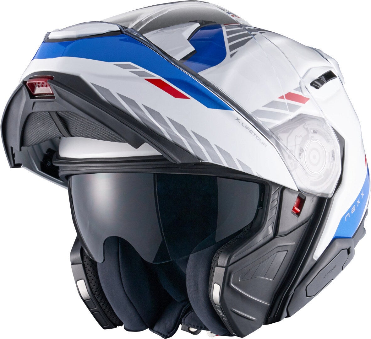 Nexx X.Lifetour Globe Casco bianco/blu S (55/56) Figura 5