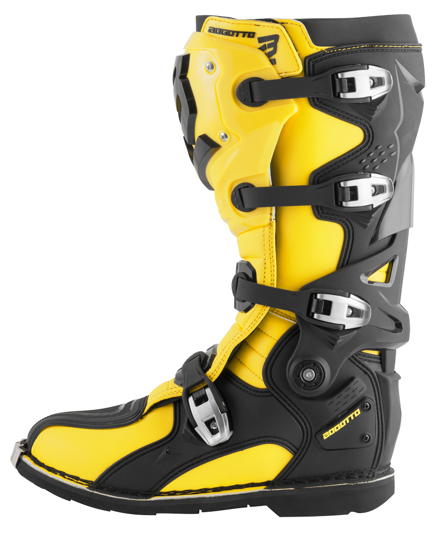Bogotto MX-7 S Motocross støvler gul/sort 47 Figur 3