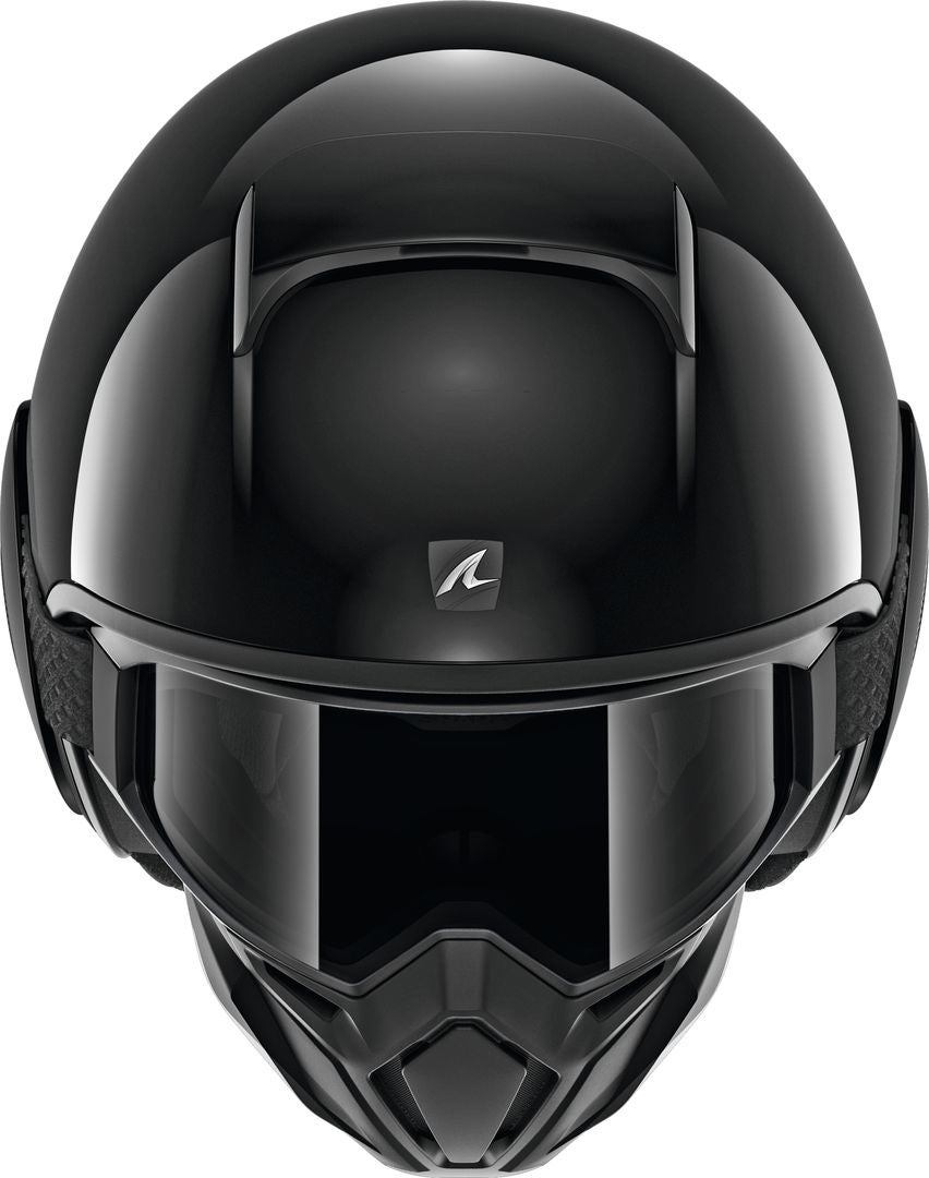 Shark Street-Drak Blank Casco jet nero S (55/56) Figura 2