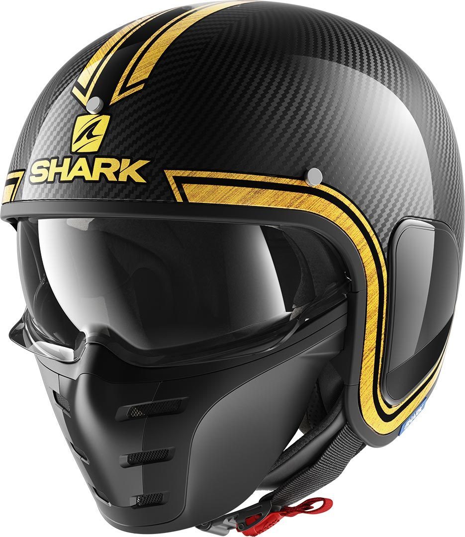 Shark-S-Drak Vinta Cască cu reacție galben S (55/56) Figura 1