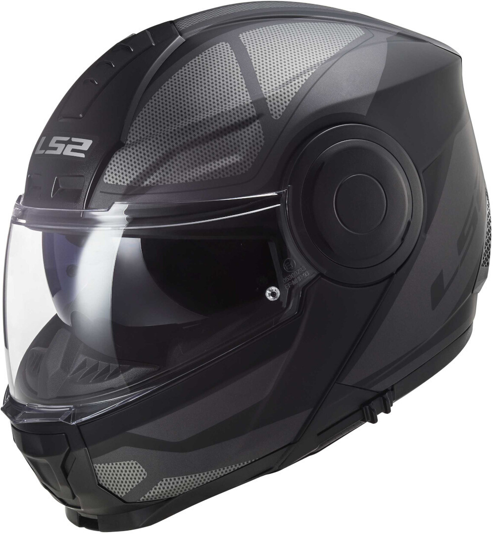 LS2 FF902 Scope Axis Hjelm Svart matt/titan XXL (63/64) Figur 1