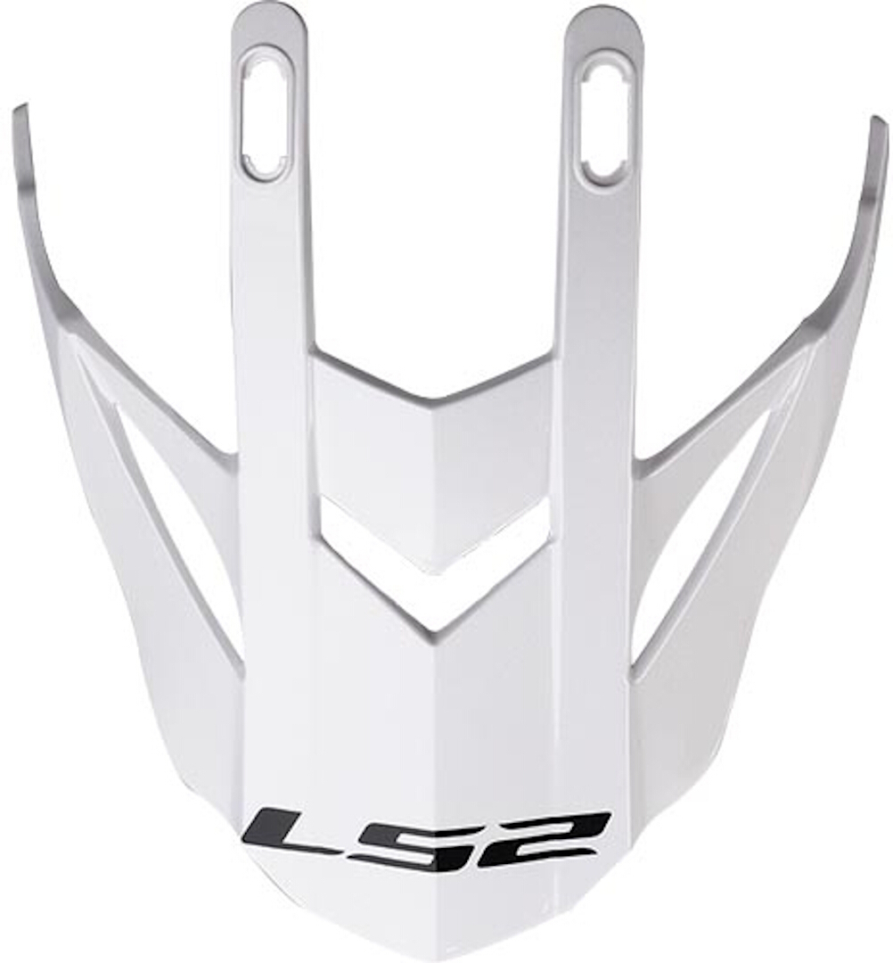 LS2 MX436 Pioneer Hjälm Topp Vit Figur 1