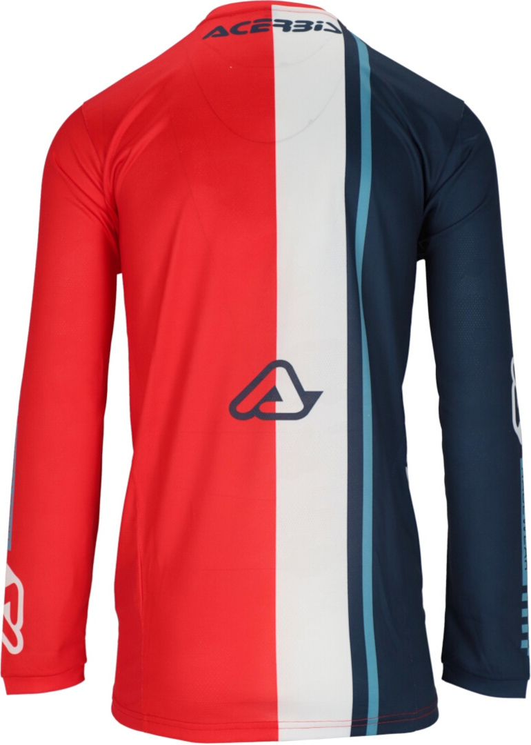 Acerbis MX J-Track Connection Motocross Jersey red/blue 3XL Figure 3