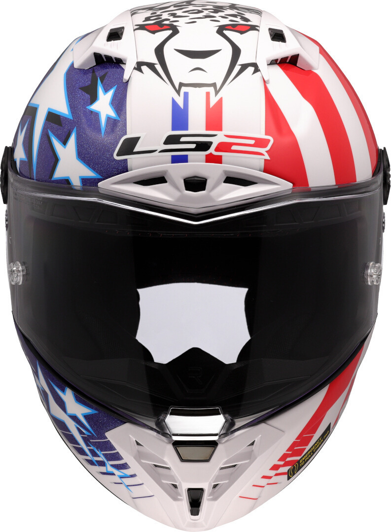 LS2 FF805 Thunder GP Baz Replica Carbon Casque S (55/56) Figure 8