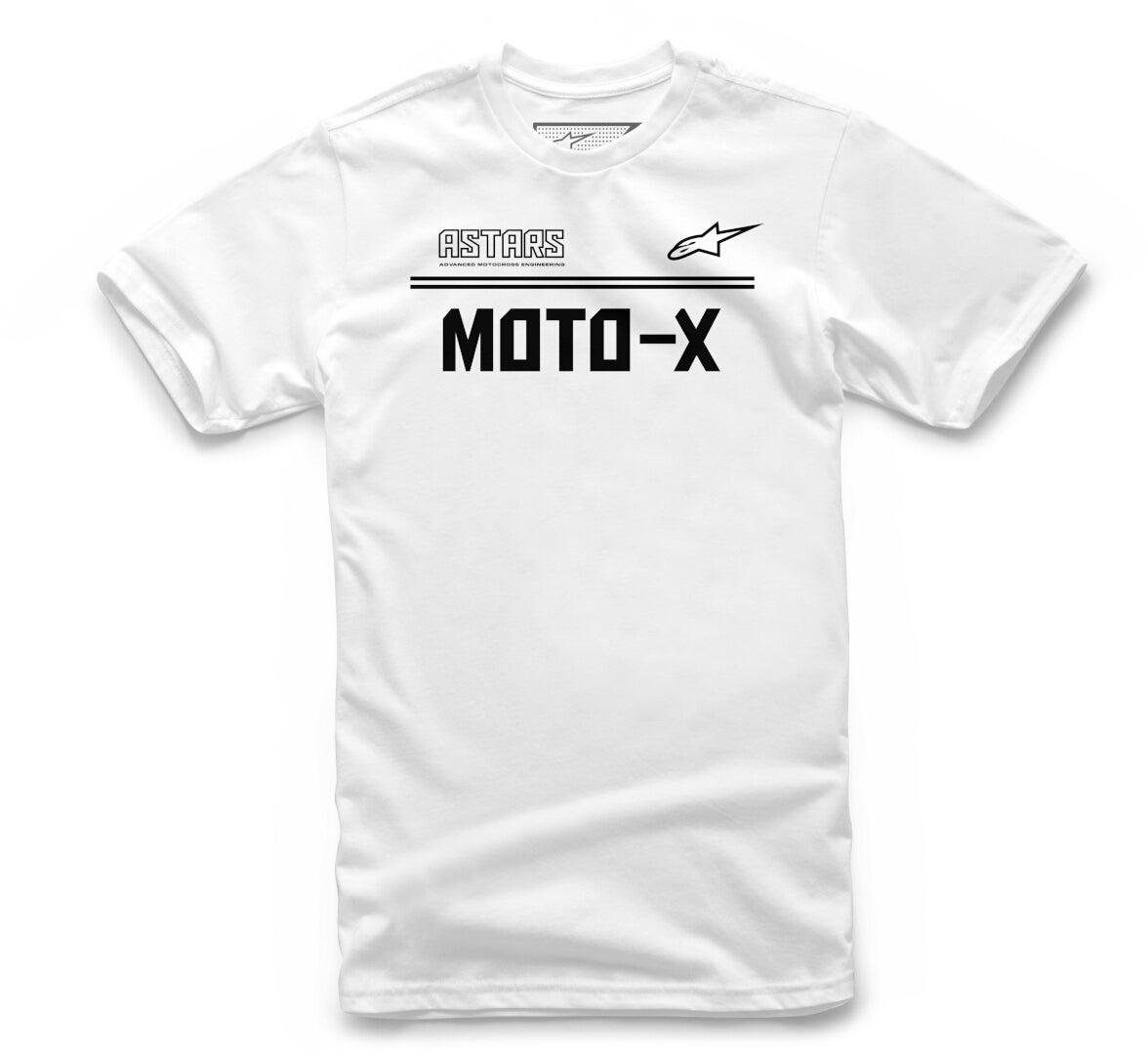 Alpinestars Astars Moto-X T-shirt hvid/sort M Figur 1
