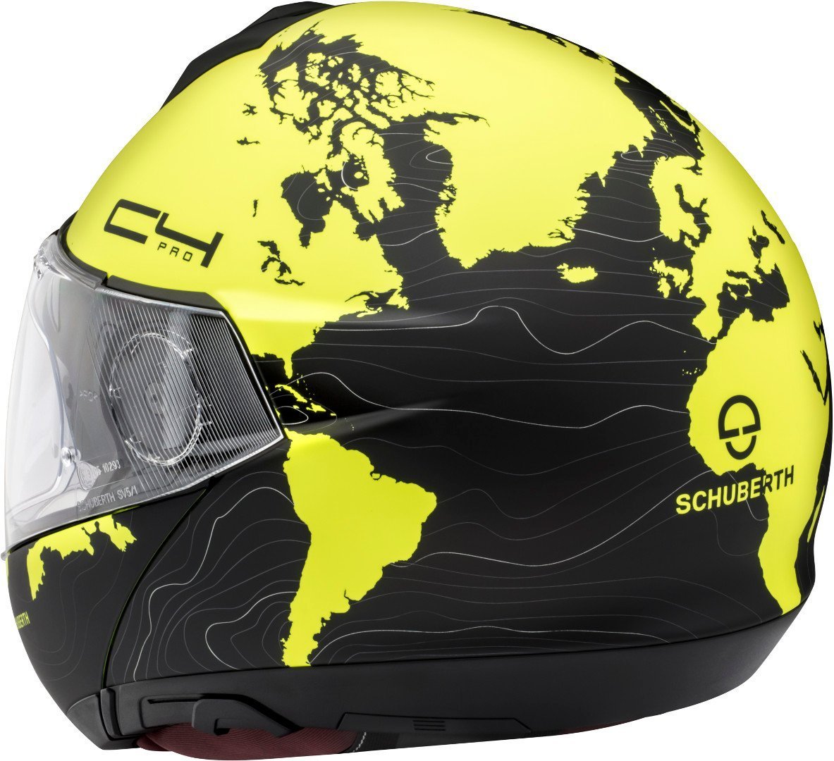 Schuberth C4 Pro Magnitudo Casco da donna giallo S (55) Figura 3