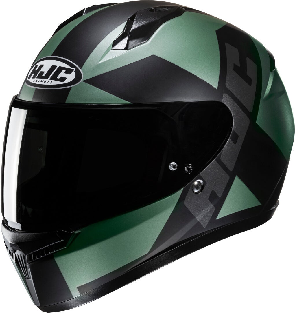HJC C10 Tez Casco nero/verde L (58/59) Figura 1