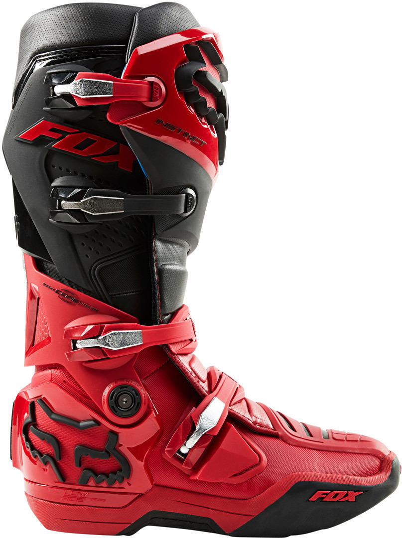 FOX Instinct Motocross støvler rød/sort 10 Figur 5