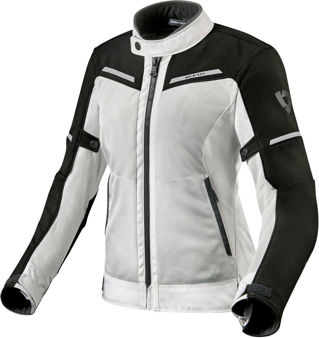 Revit Airwave 3 Damer Motocycle tekstil jakke hvid/sort 42 Figur 1