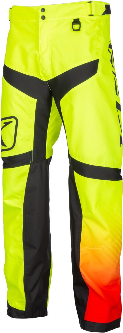 Klim Revolt Snowmobile Pants yellow/black L Figure 1