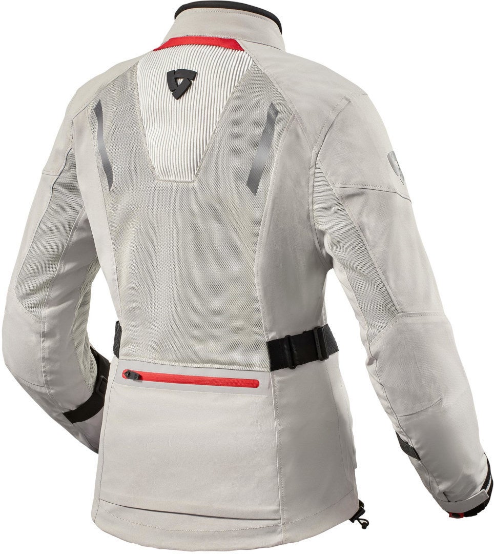 Revit Levante 2 H2O Ladies Motorcycle Textile Jacket Silver 36 Figure 2
