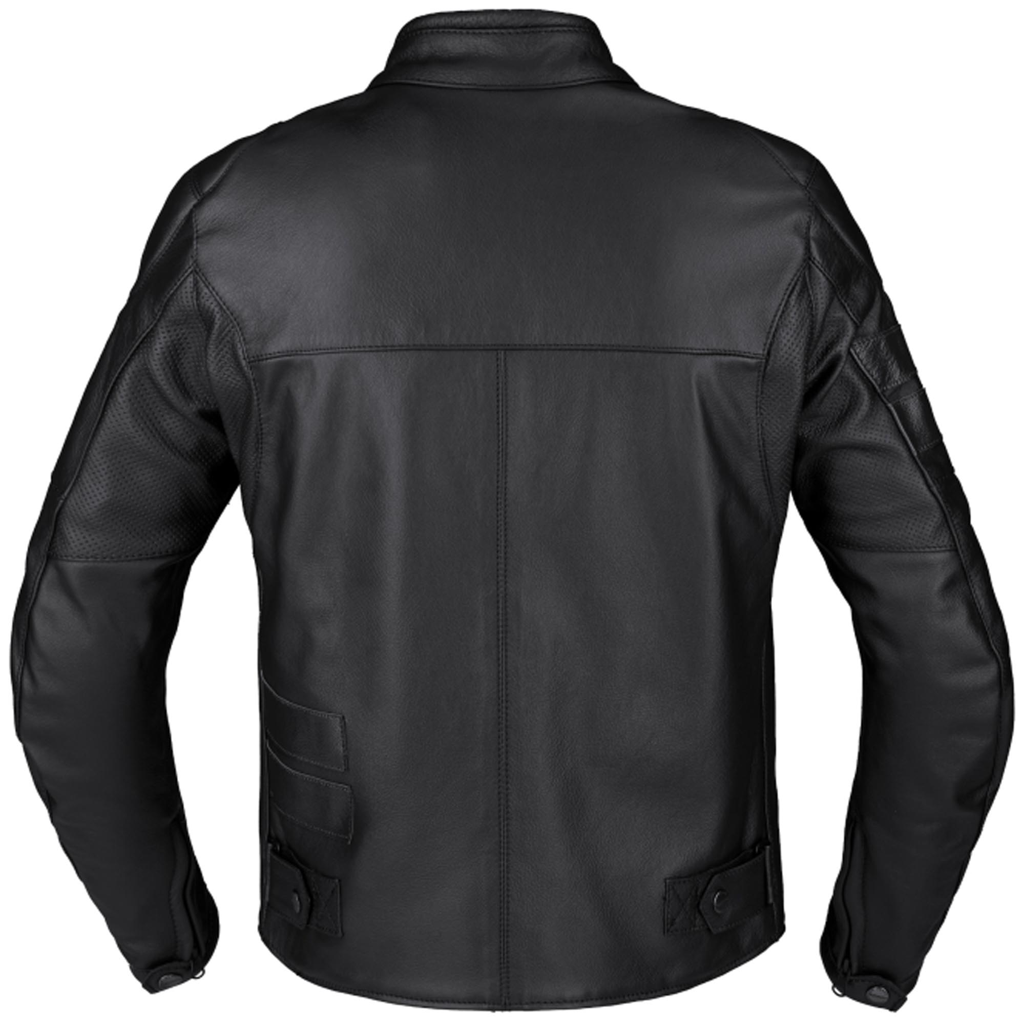 Spidi Roar Motorcycle Leather Jacket black 50 Figure 2