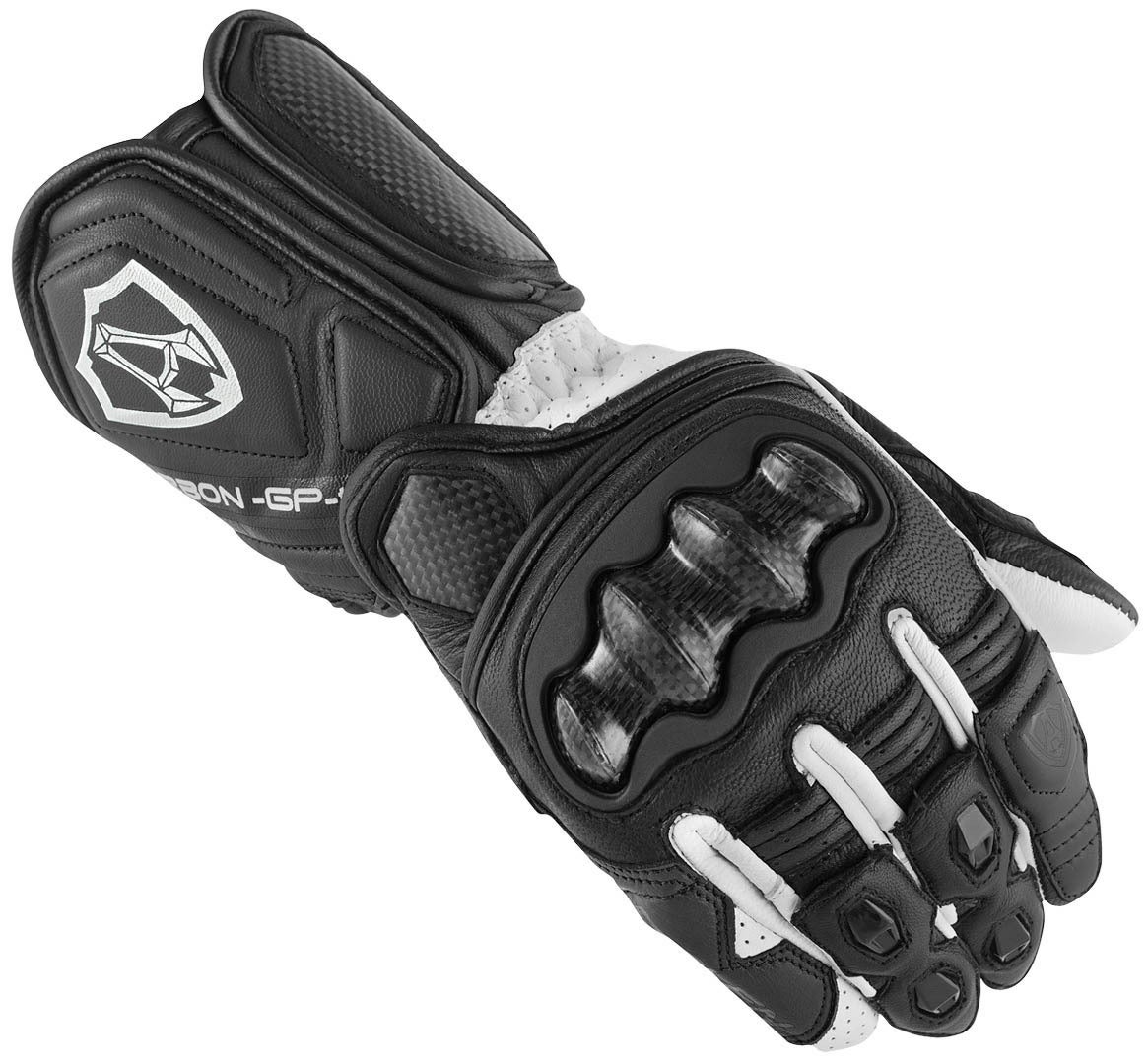 Arlen Ness RG-X Motorradhandschuhe schwarz/weiß M Abbildung 1