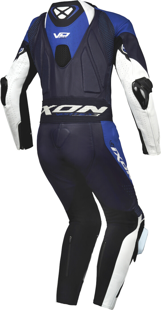 Ixon Vortex 3 1-Piece Motorcycle Leather Suit black/blue/white L Figure 2