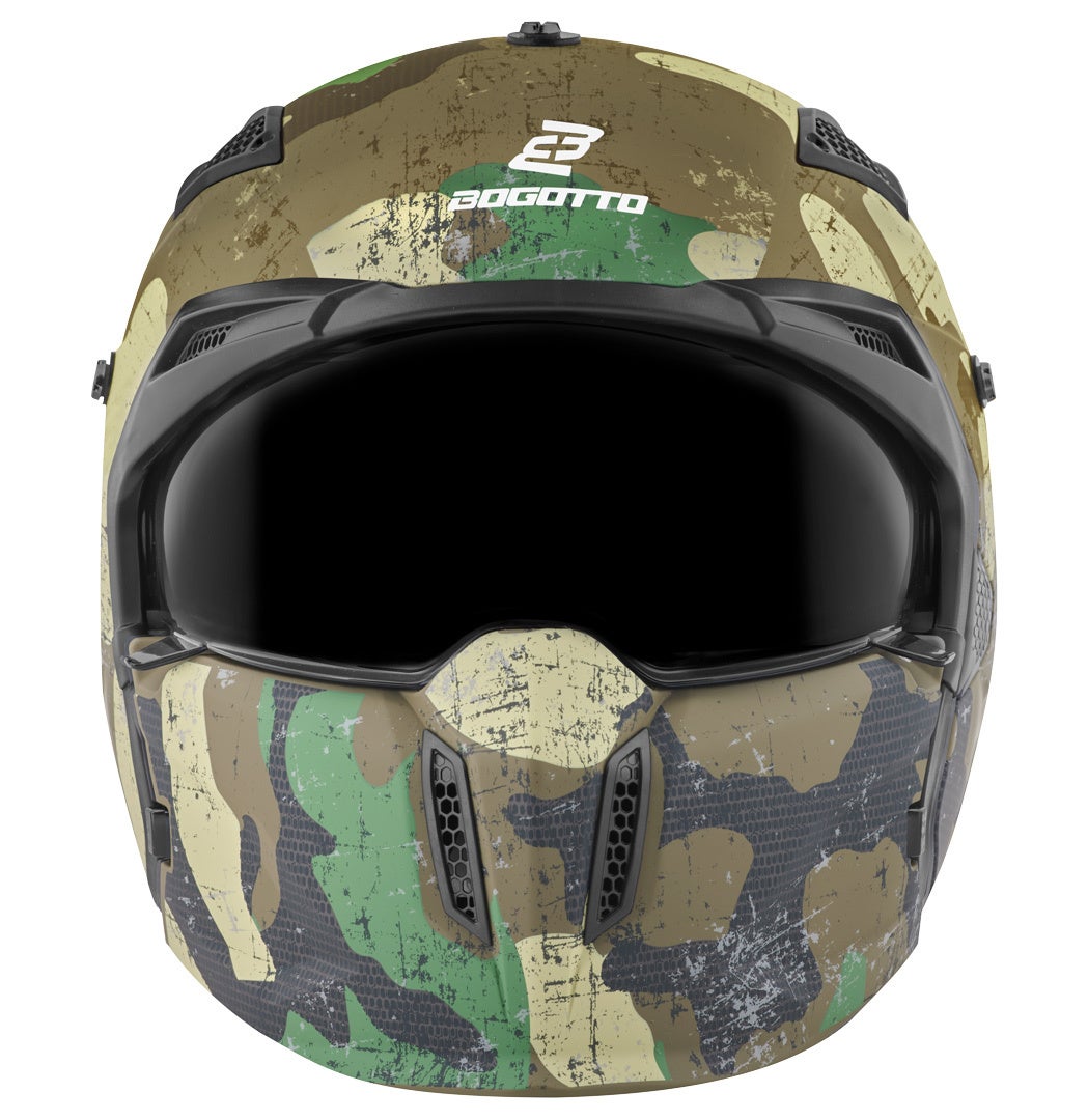 Bogotto Radic Camo Casque Green matt L Figure 10
