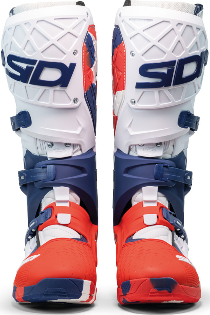 Sidi Crossair-X Motocross Boots white/red/blue 41 Figure 4