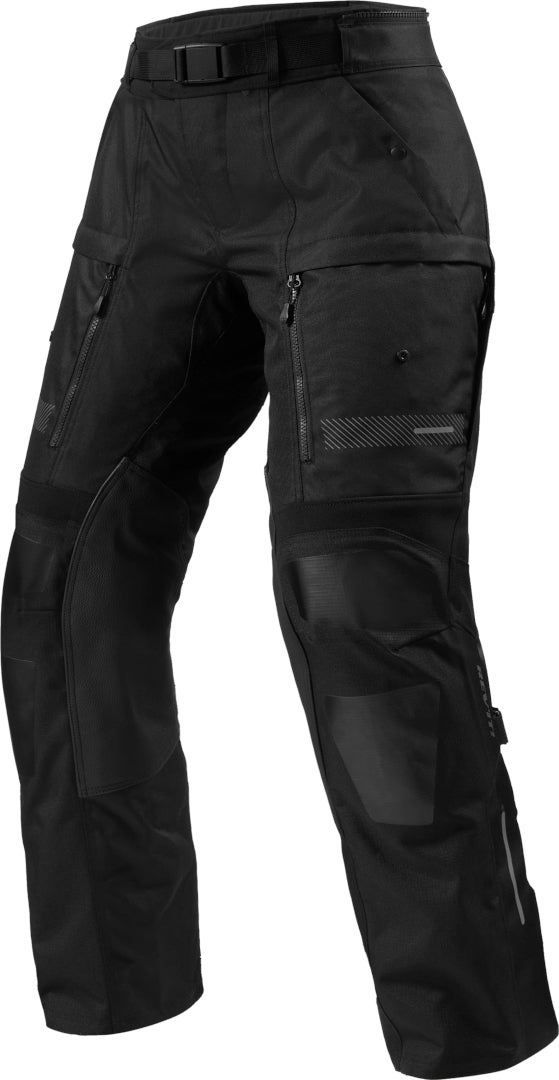 Revit Sand 5 H2O imperméable dames moto textile pantalon noir Short 40 Figure 1