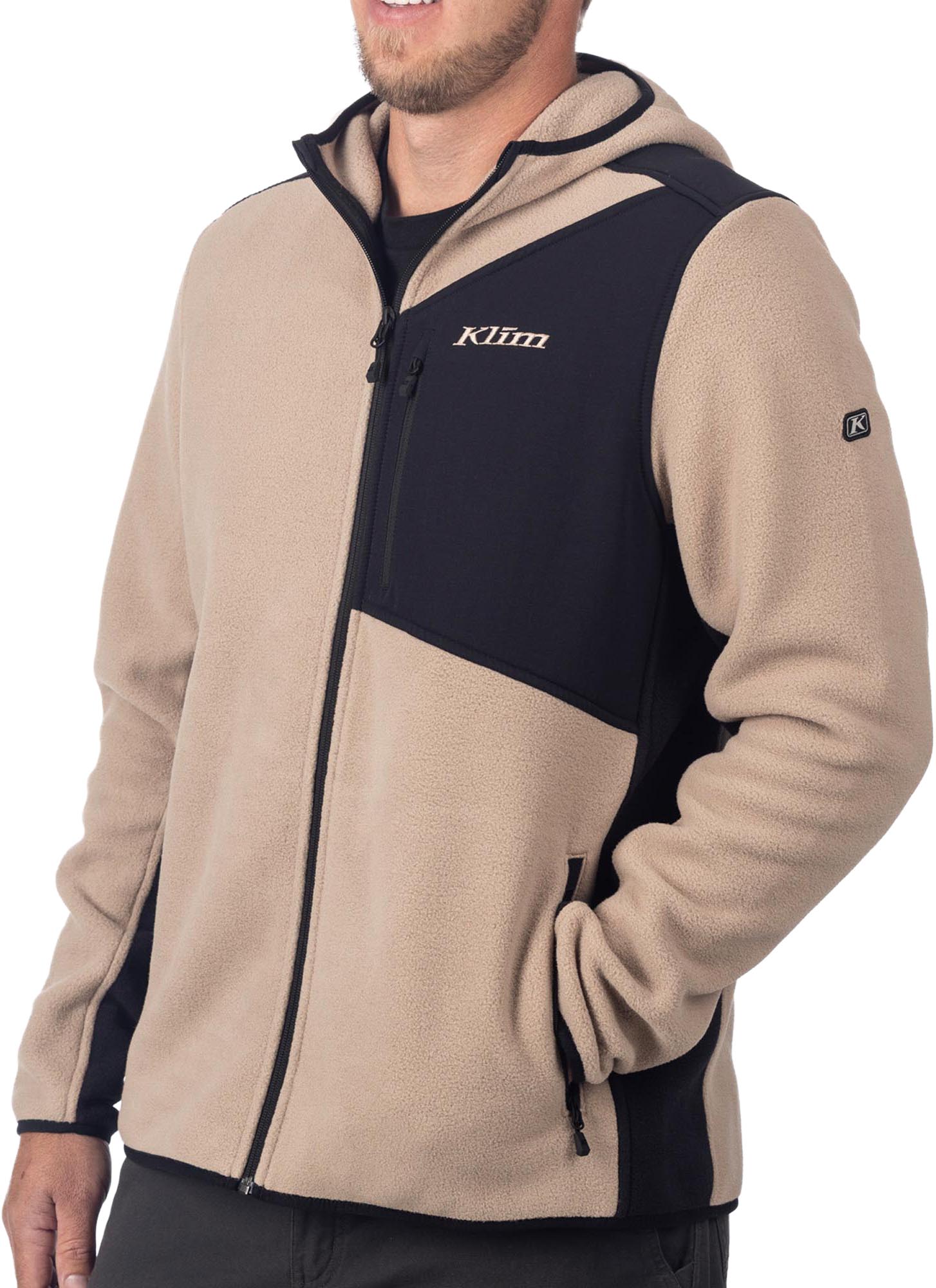 Klim Teton Crest Fleece Jas Beige/zwart M Figuur 1