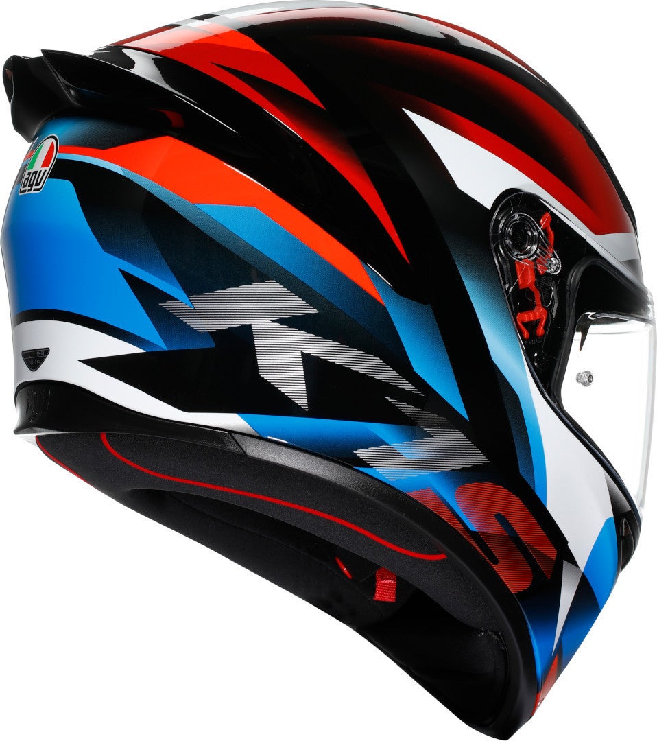 AGV K1 S Fastlap Helmet black/red/blue S (55/56) Figure 3