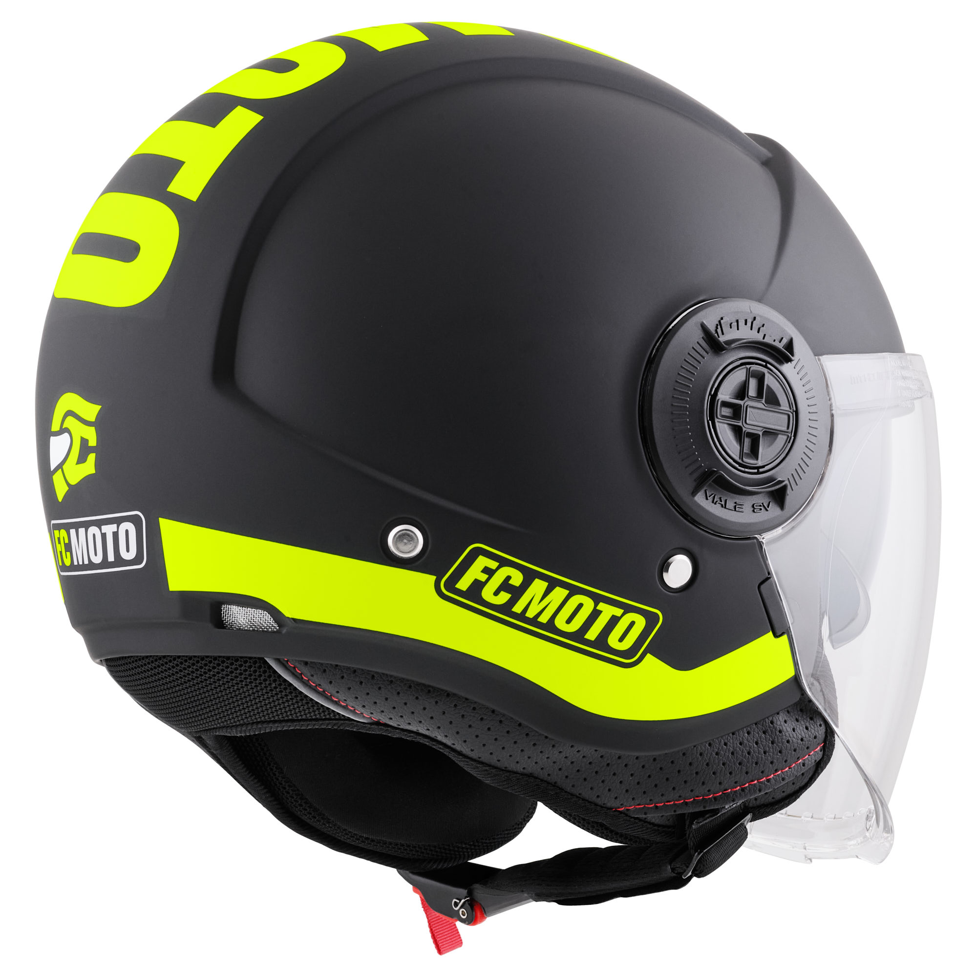 FC-Moto Ralgo Cască cu reacție negru/galben S Figura 2