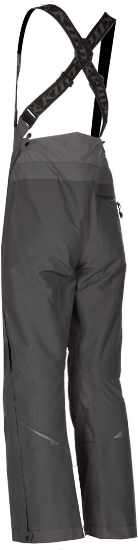 Klim Alpine Dame snøscooter Bib Pants grå XL Figur 6