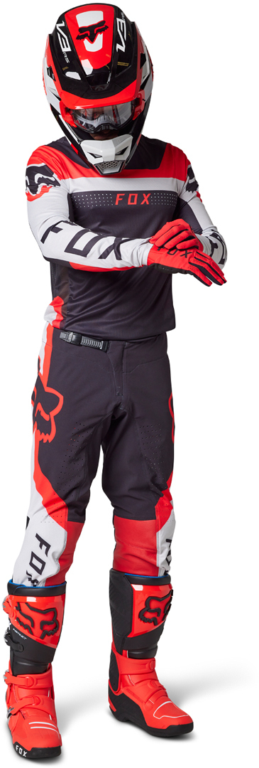 FOX Flexair Efekt Motocross Jersey rot XXL Abbildung 4