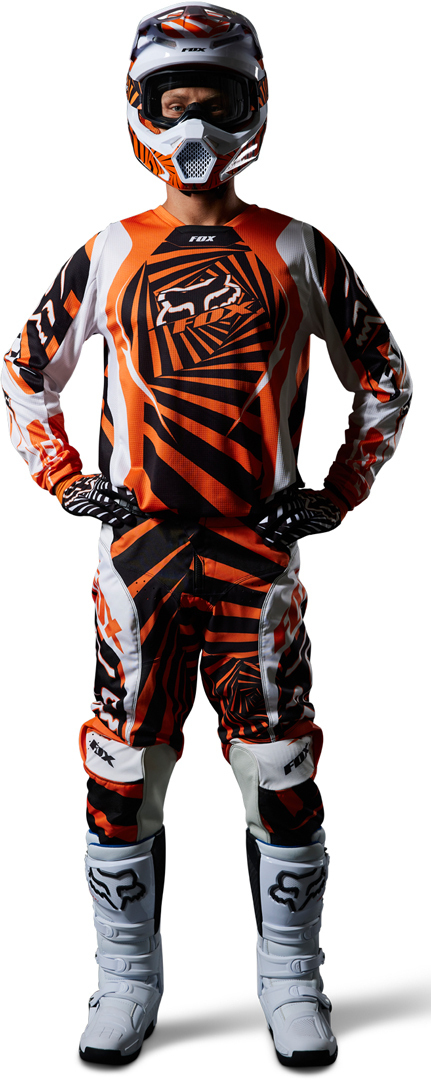 FOX 180 Goat Motocross Jersey orange S Abbildung 4