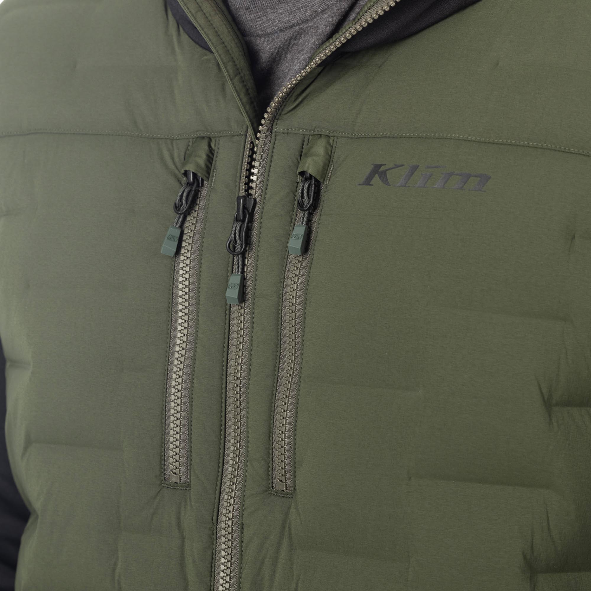 Klim Boulder Stretch Down Hybrid Jacket green/black S Figure 5