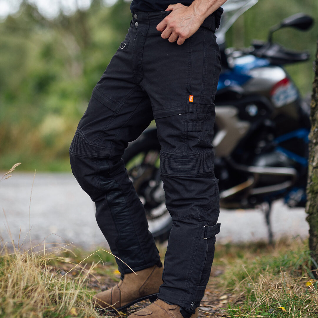 Merlin Mahala Pro D3O Explorer Motorrad Textilhose schwarz M Abbildung 2