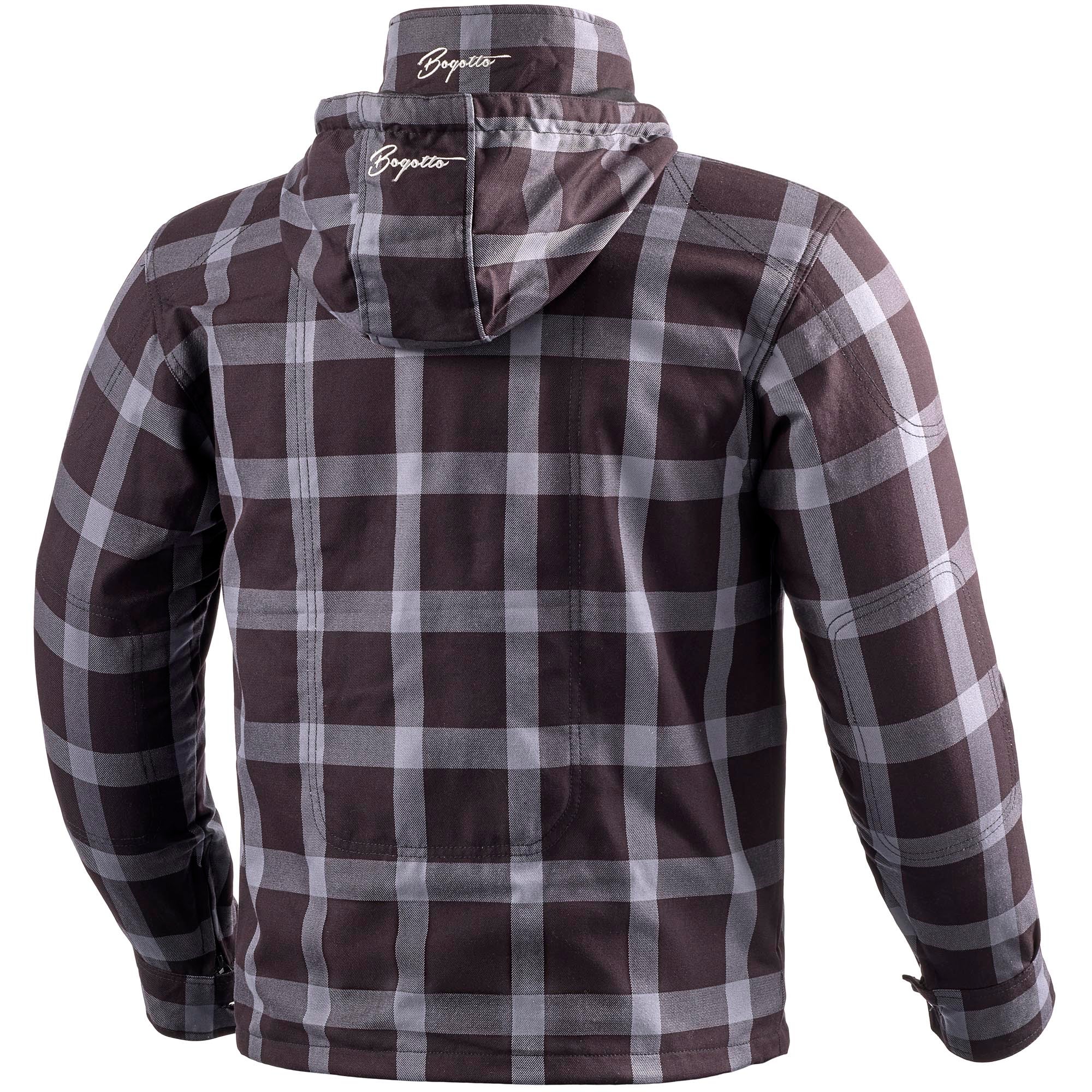 Bogotto Lumb-R Sweat à capuche zippé de moto noir XXL Figure 2