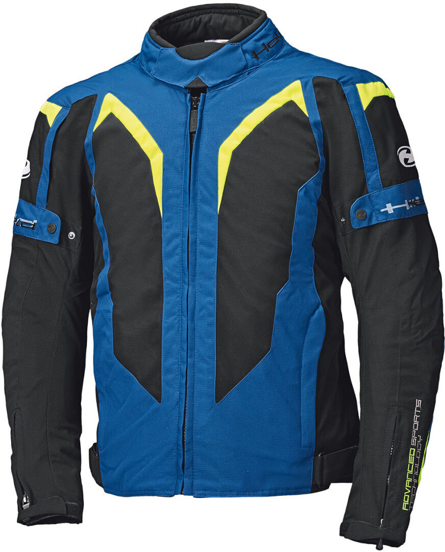 Held Zelda Motorcycle Textile Jacket blue/neon-yellow M Figure 1
